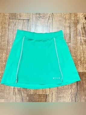 WILO The Label Green Athletic Skort | Built-In Shorts | Tennis Golf | Size Small